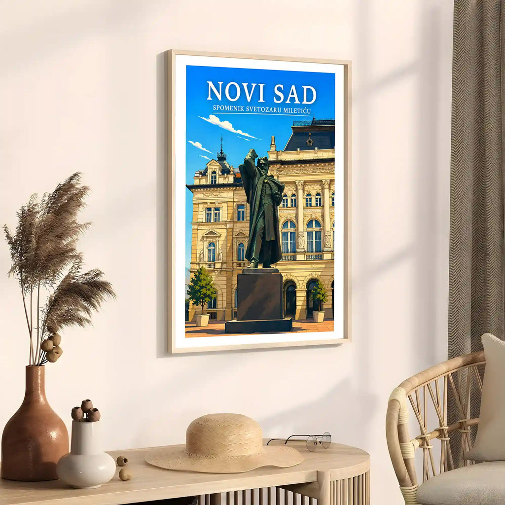 Poster-Novi-Sad-Spomenik-Svetozaru-Mileticu_-ilustracija-srbija-grad_74_74