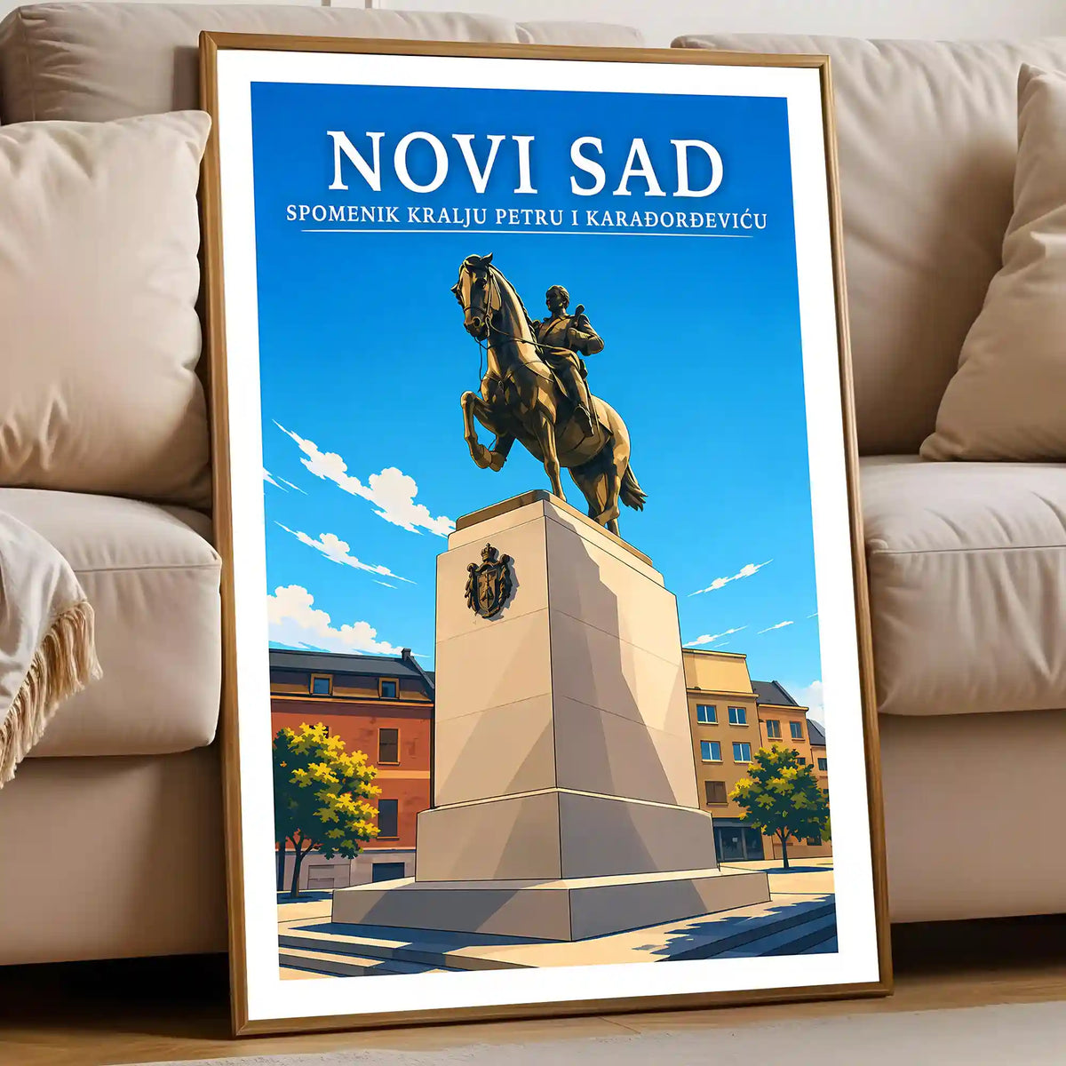 Poster-Novi-Sad-Spomenik-kralju-Petru-I-Karadordevicu_-ilustracija-srbija-grad_139_69