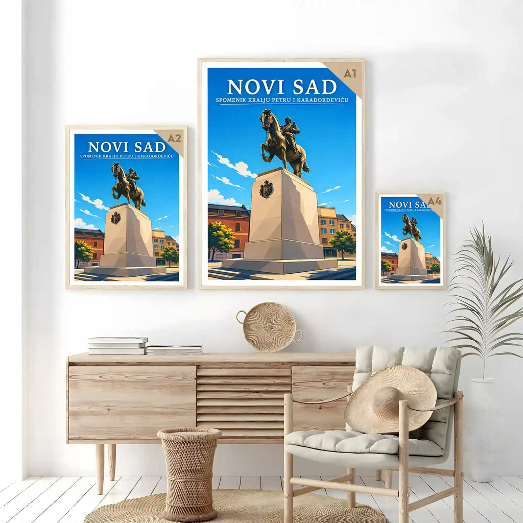 Poster-Novi-Sad-Spomenik-kralju-Petru-I-Karadordevicu_-ilustracija-srbija-grad_203_71