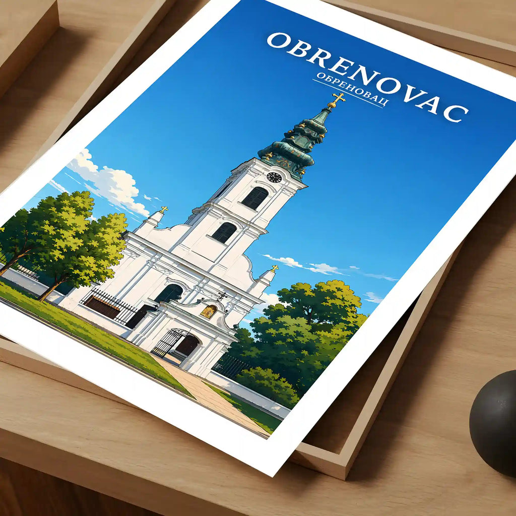 Poster Obrenovac - reka Sava
