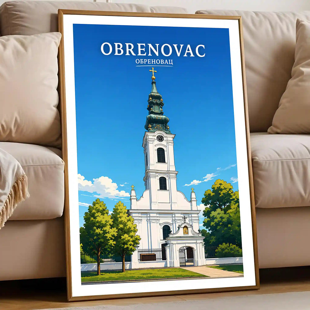 Poster Obrenovac - reka Sava