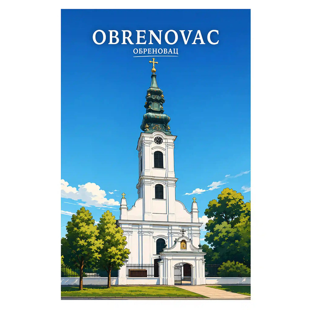 Poster Obrenovac - reka Sava