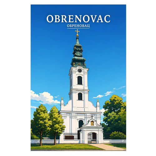 Poster Obrenovac - reka Sava