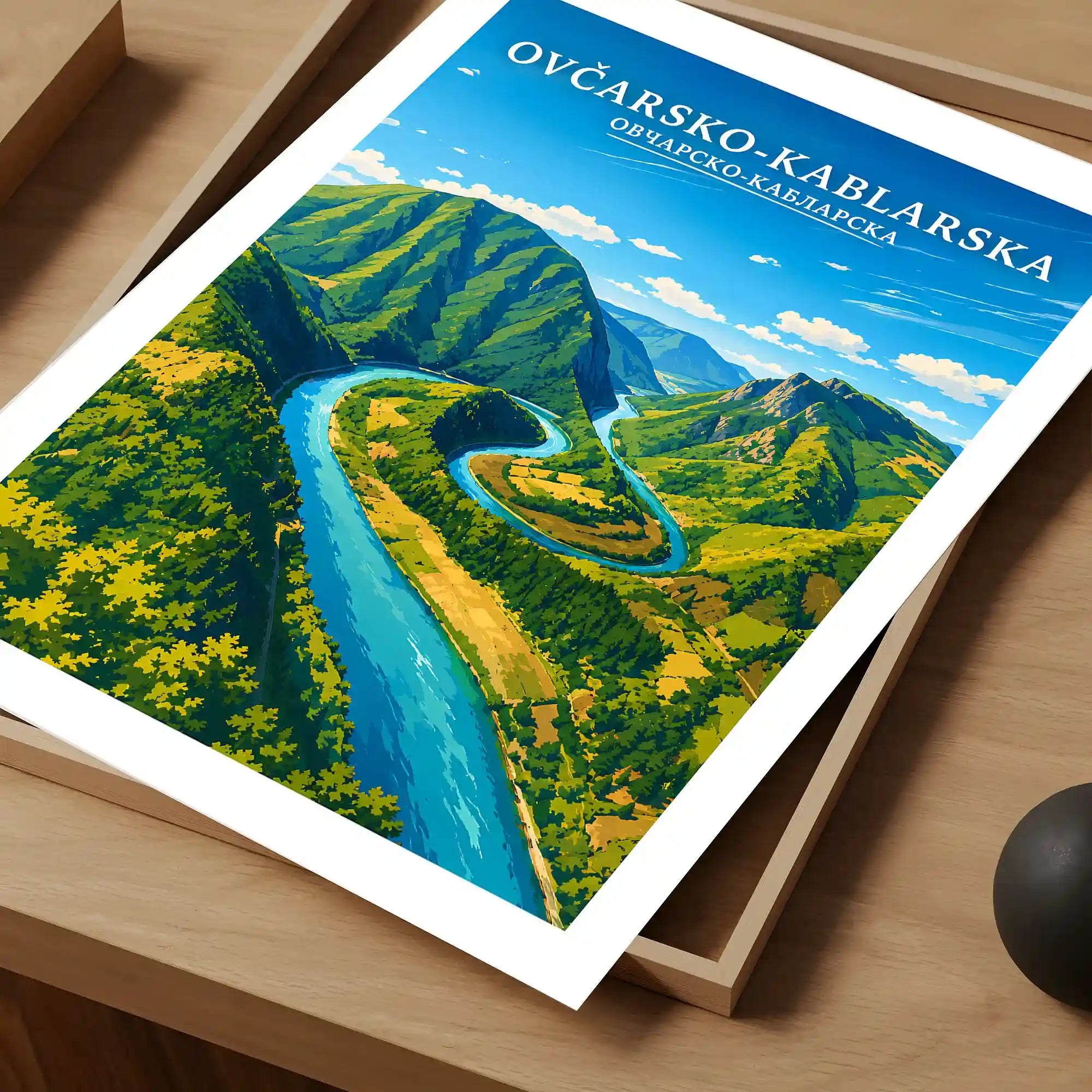 Poster Ovčarsko-Kablarska klisura - srpska sveta gora