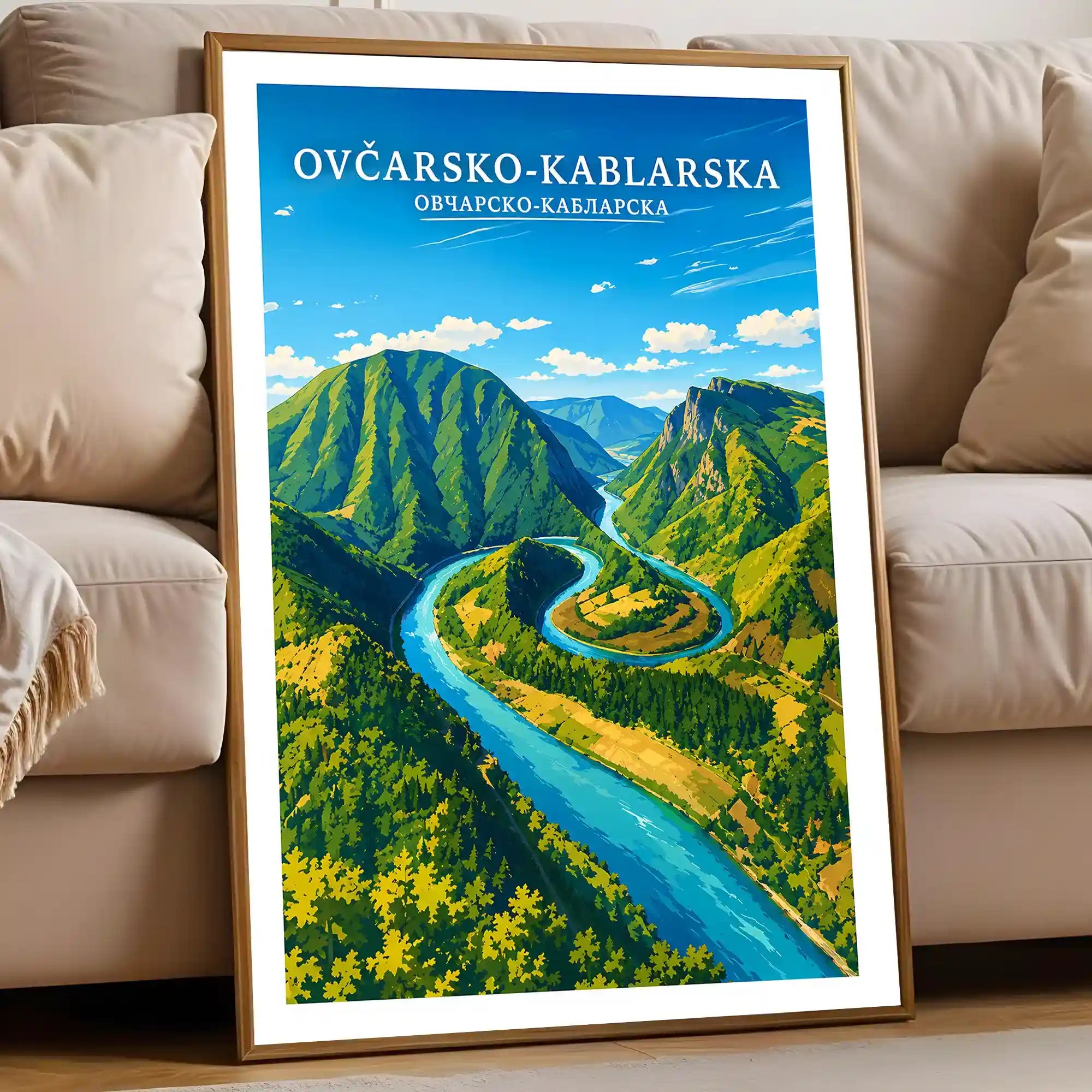 Poster Ovčarsko-Kablarska klisura - srpska sveta gora