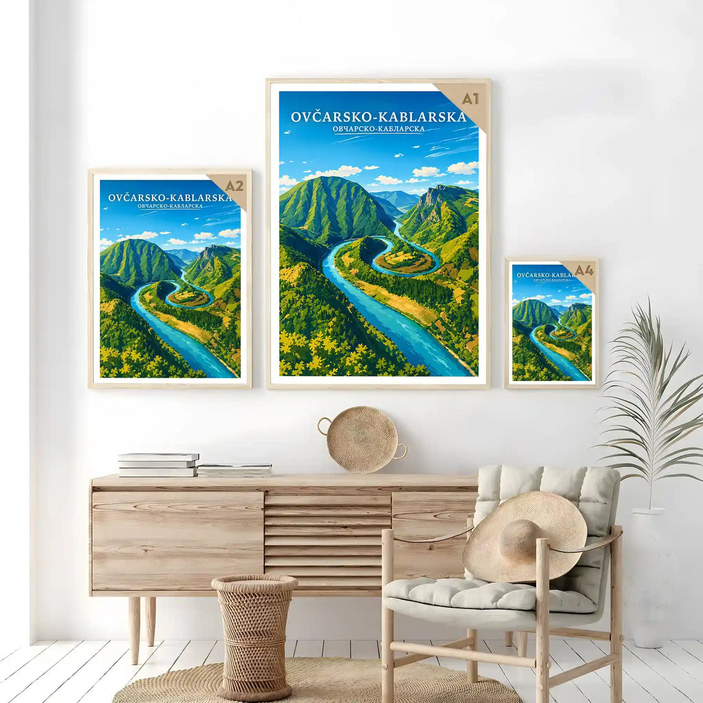 Poster Ovčarsko-Kablarska klisura - srpska sveta gora