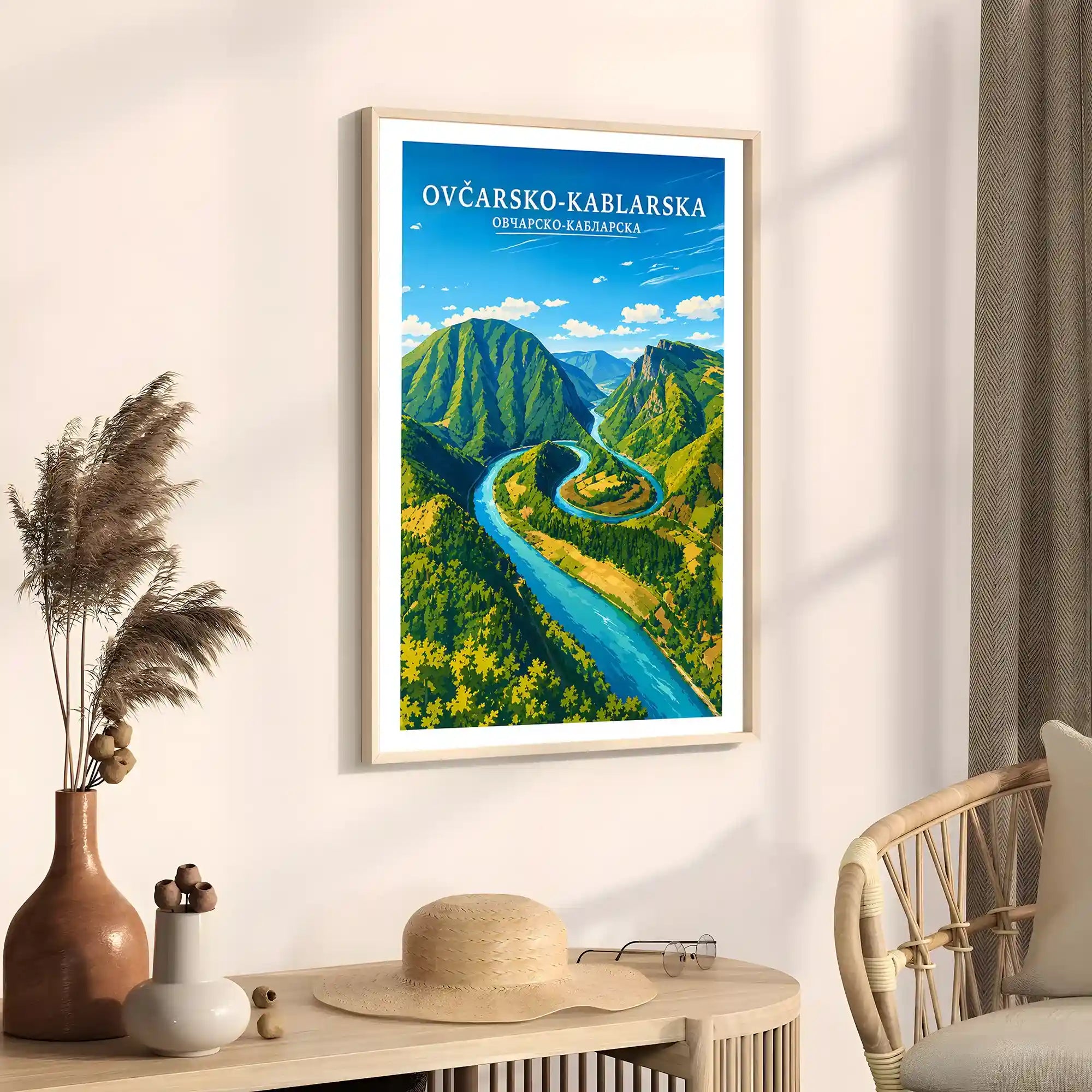 Poster Ovčarsko-Kablarska klisura - srpska sveta gora