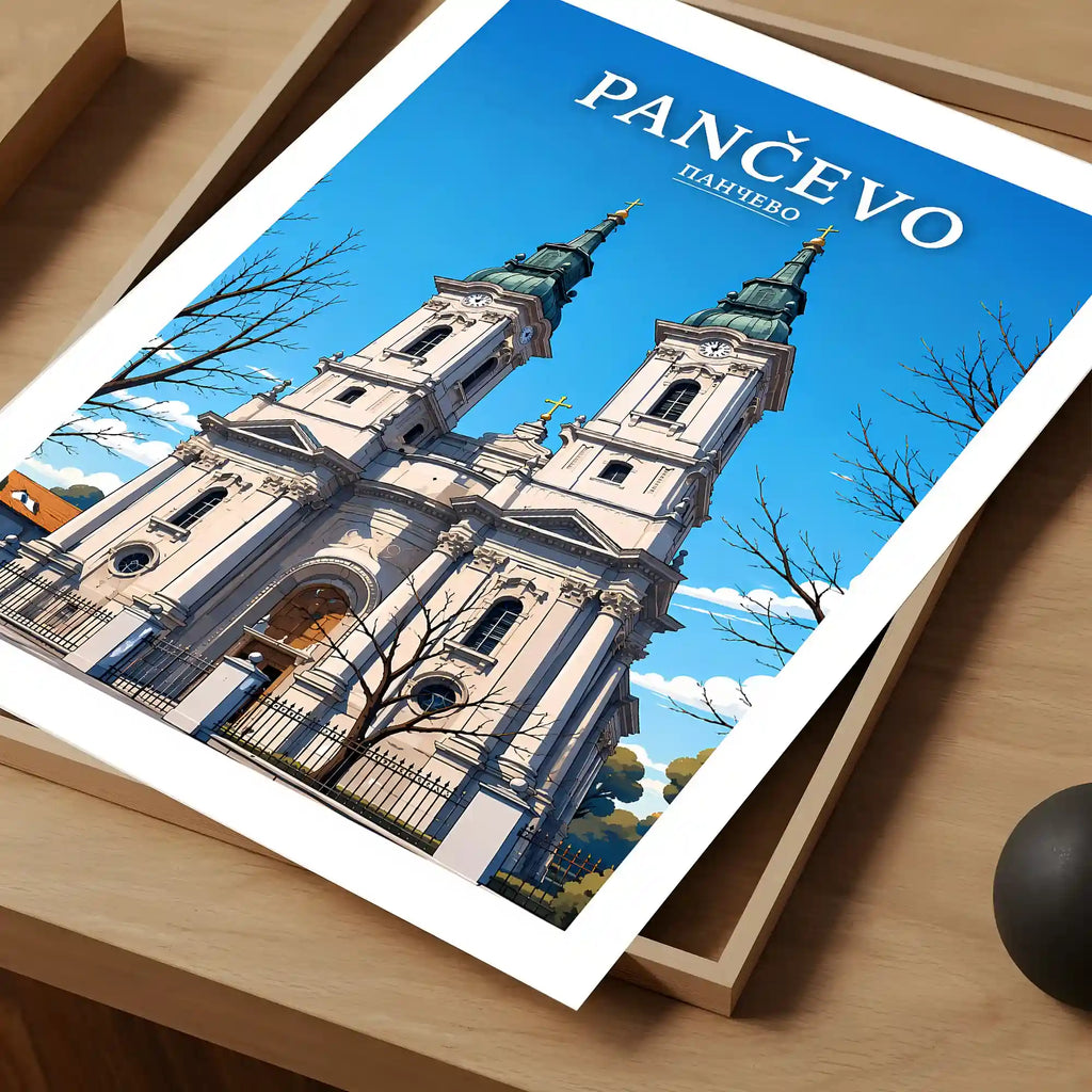 Poster Pančevo - reka Tamiš