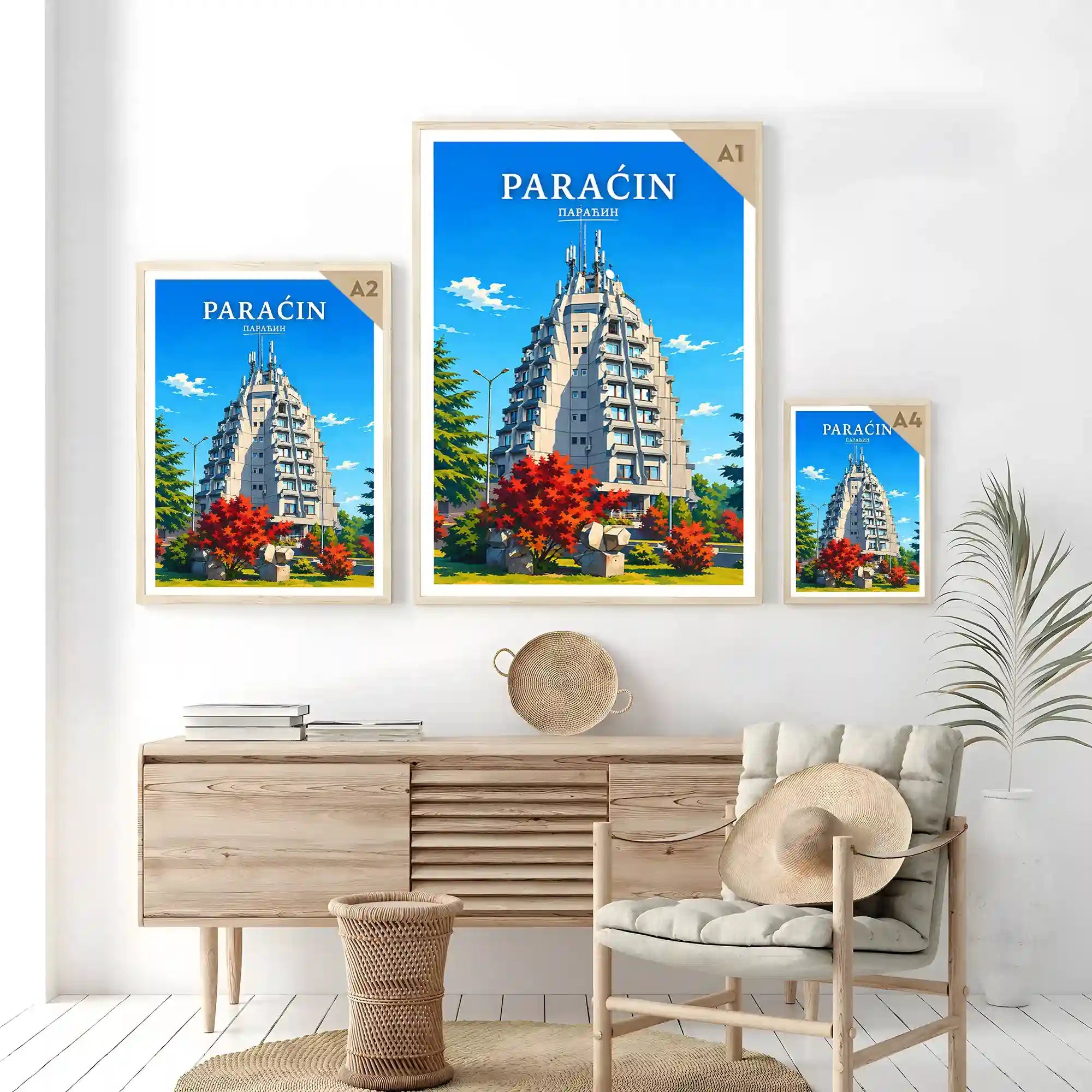 Poster Paraćin - dolina Morave