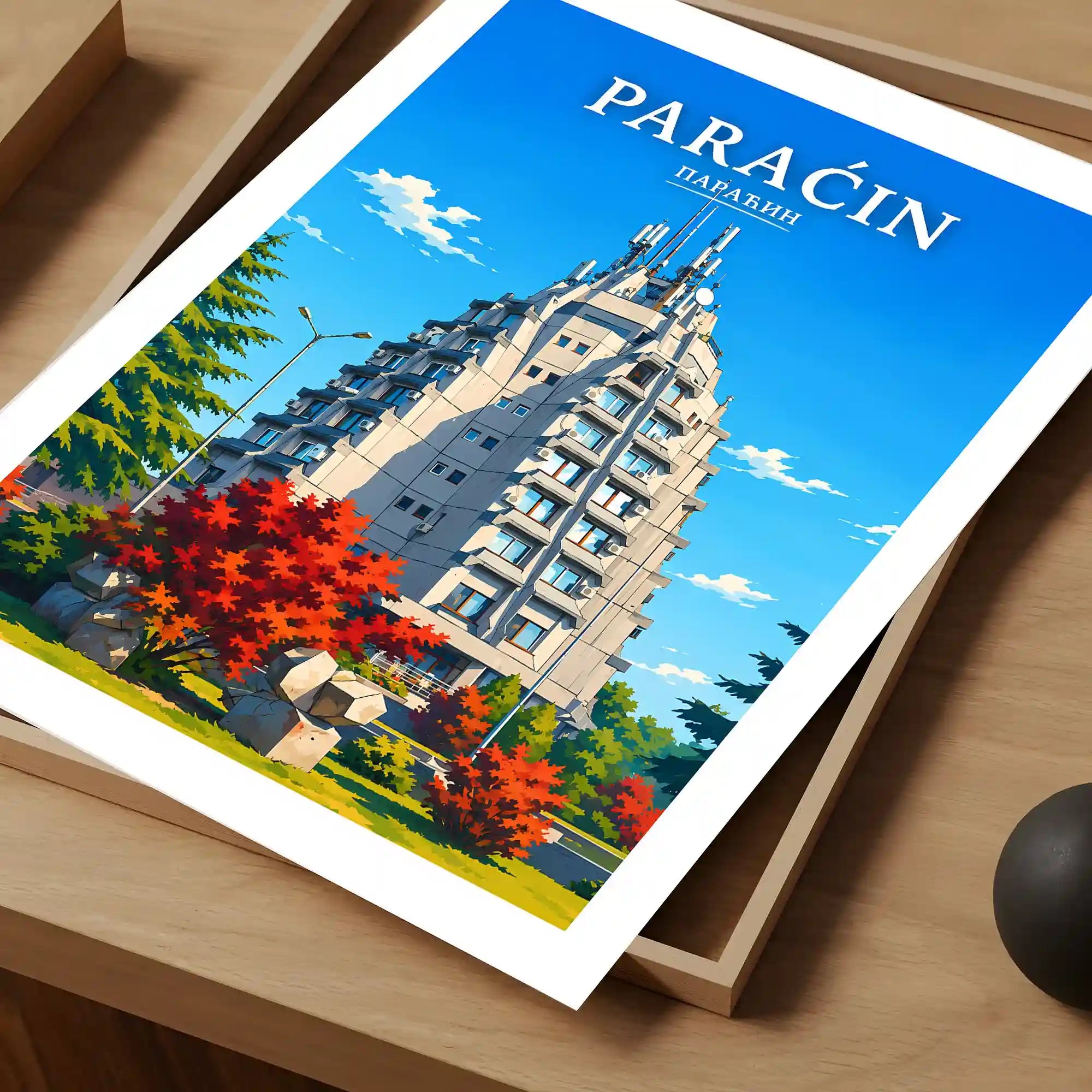 Poster Paraćin - dolina Morave