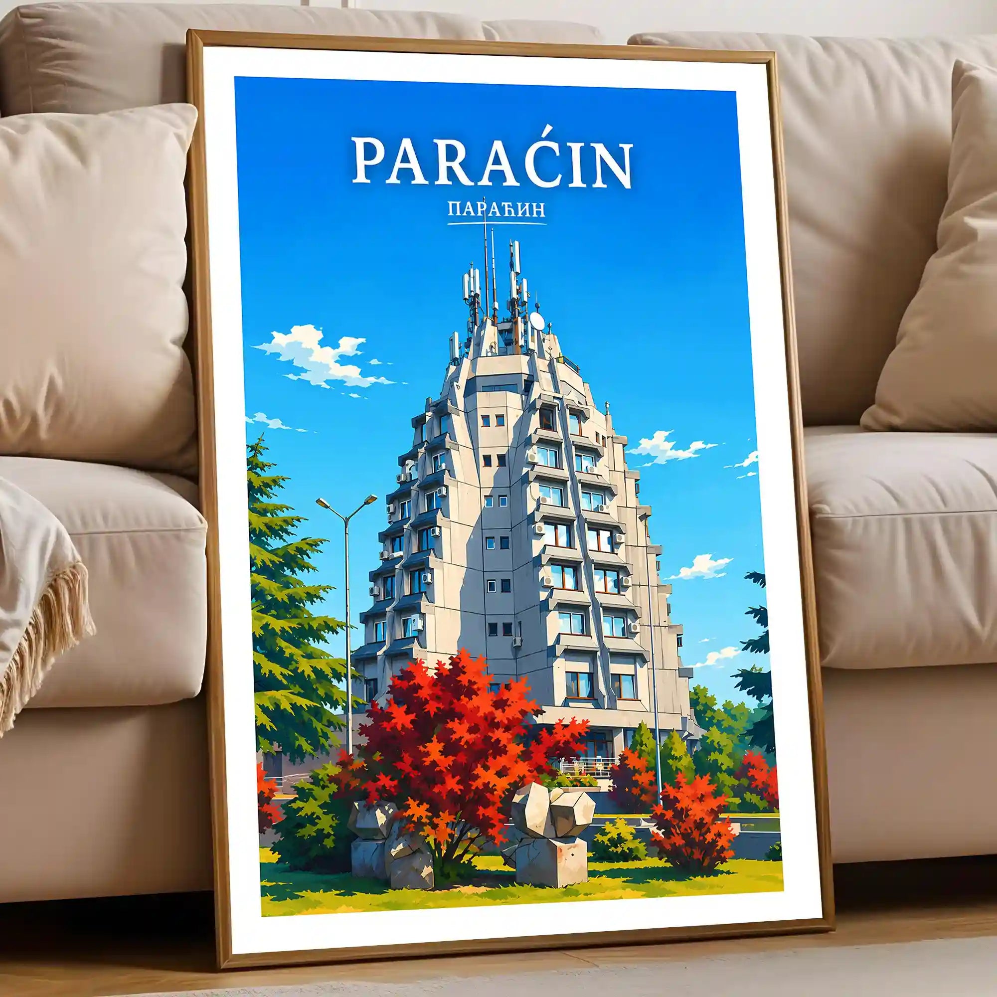Poster Paraćin - dolina Morave