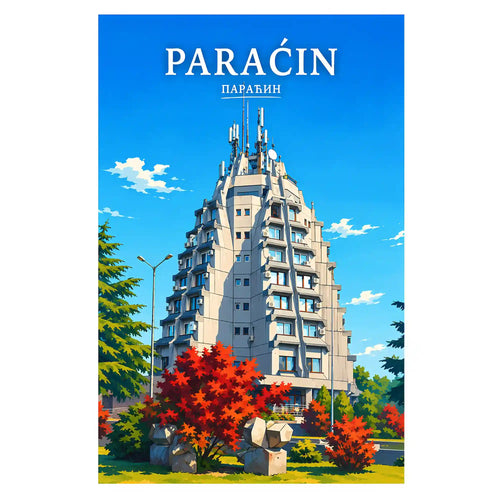 Poster Paraćin - dolina Morave