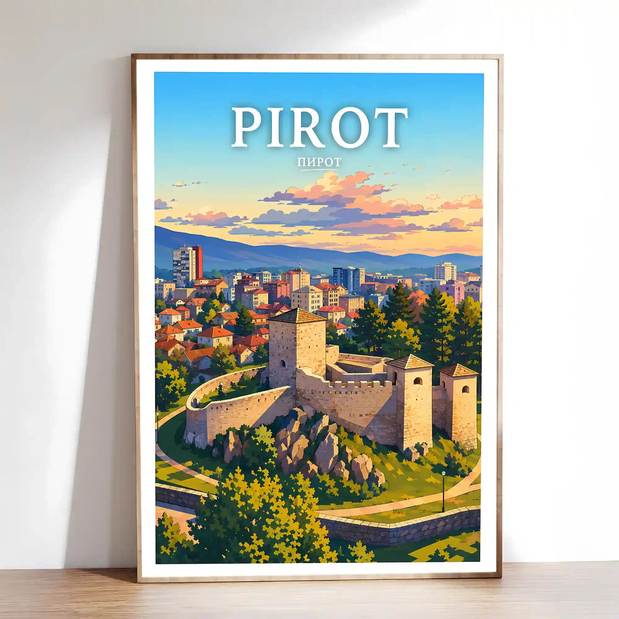 Poster Pirot - tvrđava Nišava