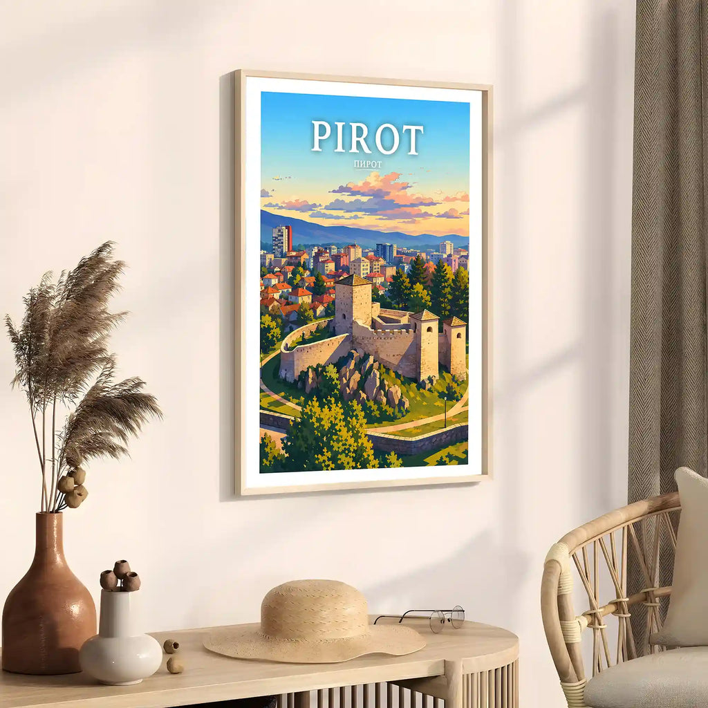Poster Pirot - tvrđava Nišava