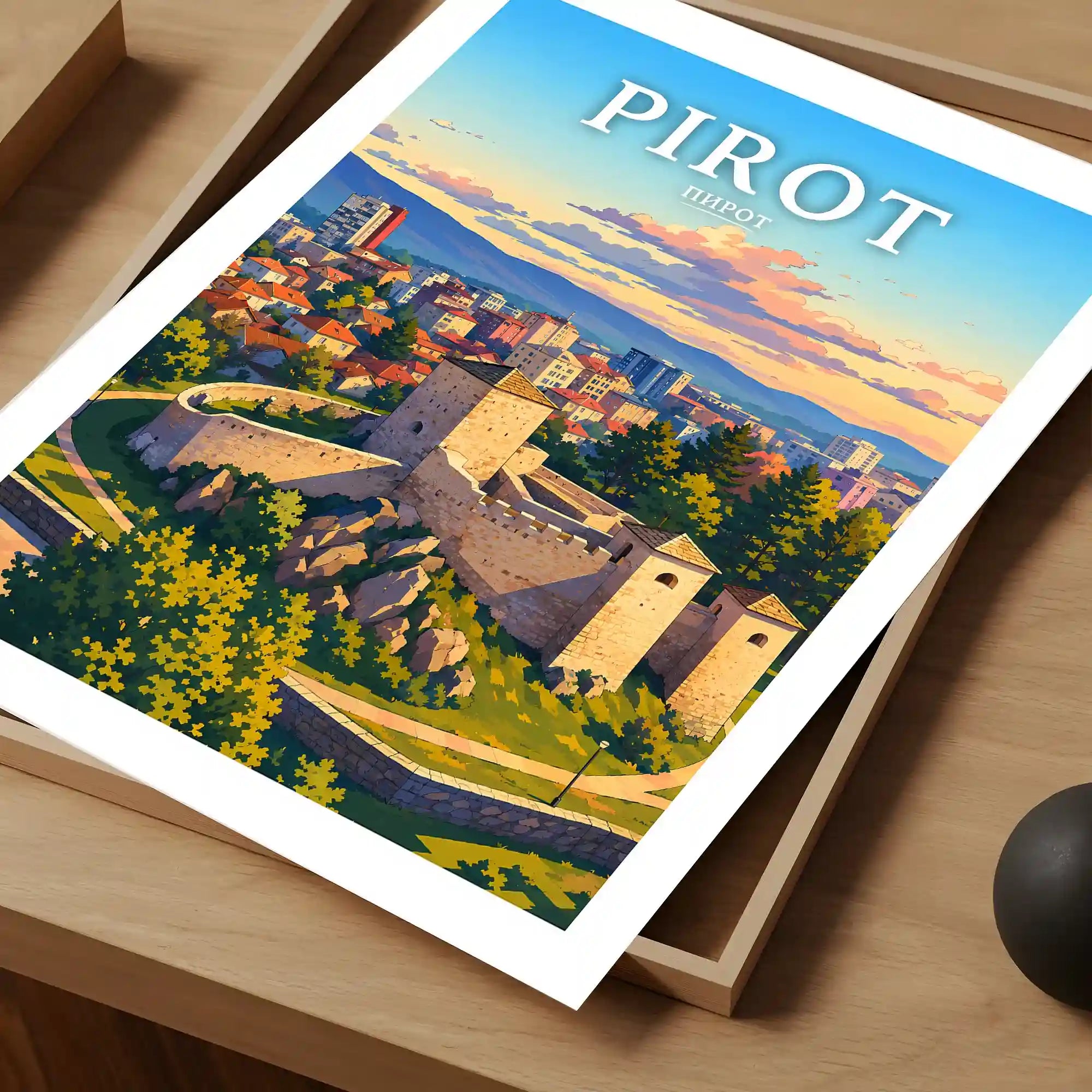 Poster Pirot - tvrđava Nišava