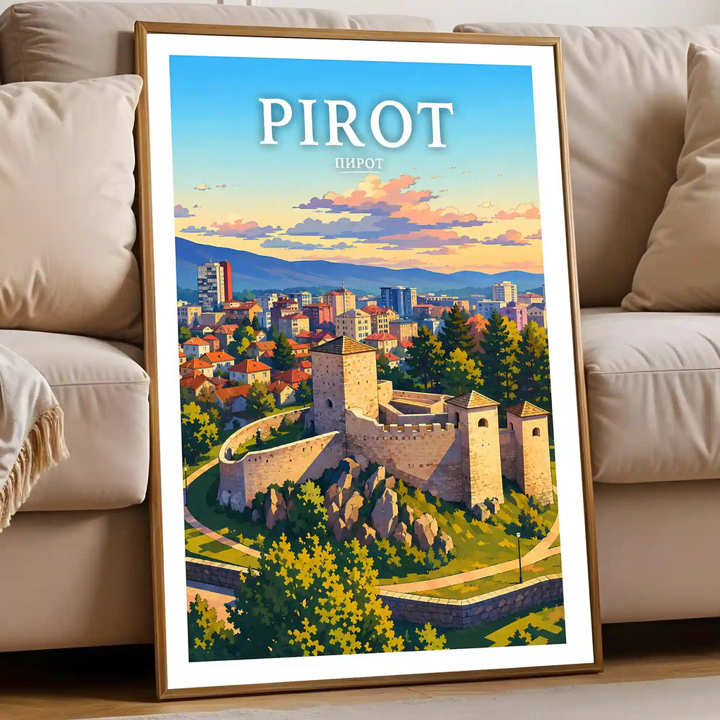 Poster Pirot - tvrđava Nišava