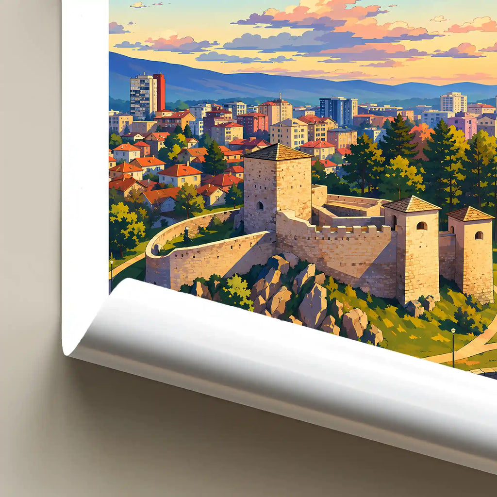 Poster Pirot - tvrđava Nišava