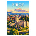 Poster Pirot - tvrđava Nišava