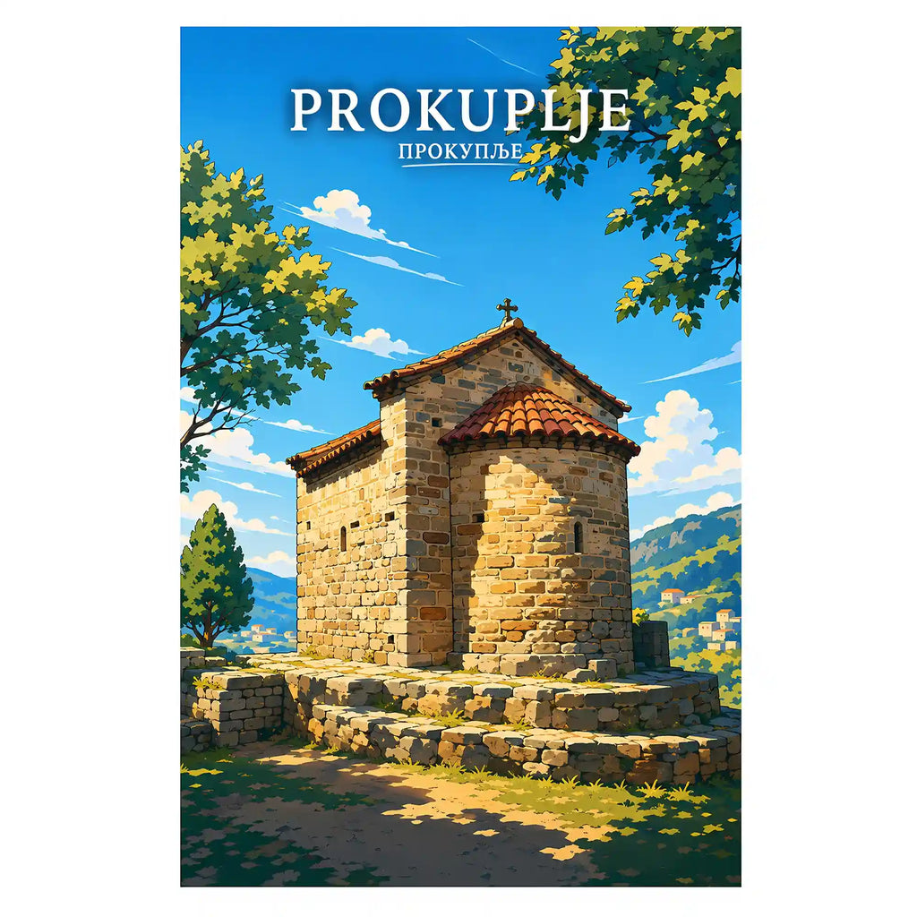 Poster Prokuplje - reka Toplica