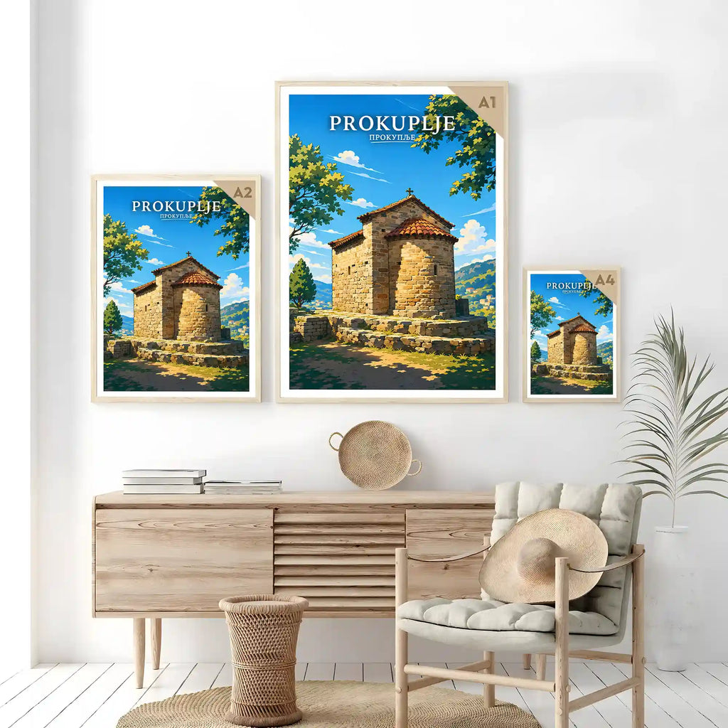 Poster Prokuplje - reka Toplica