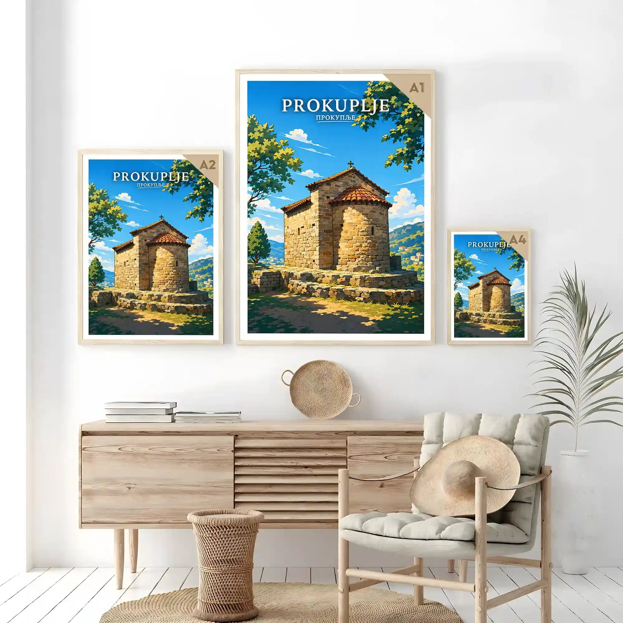 Poster Prokuplje - reka Toplica