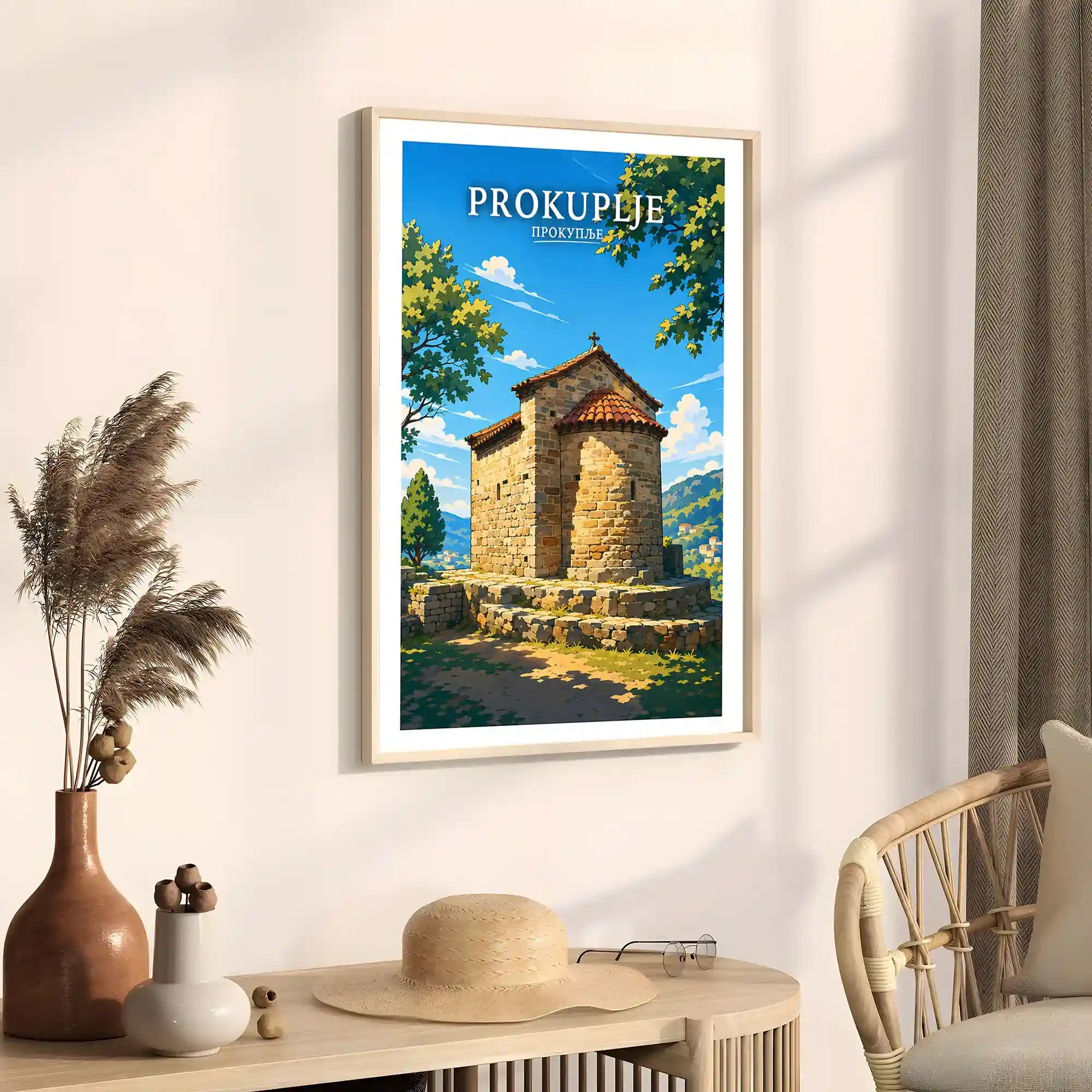 Poster Prokuplje - reka Toplica