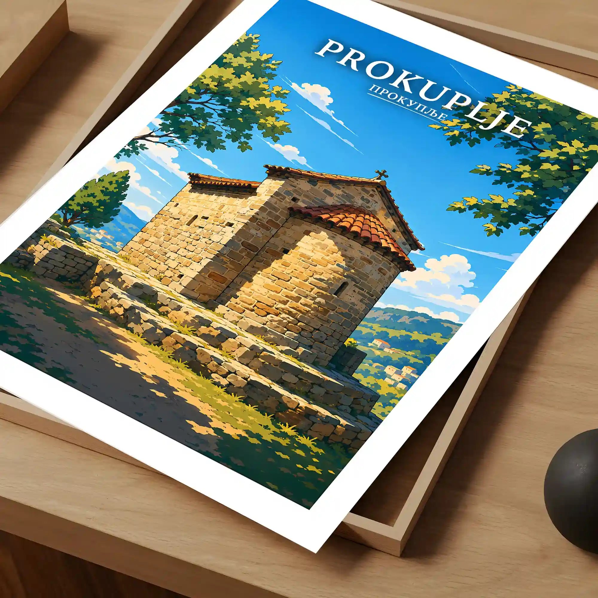Poster Prokuplje - reka Toplica