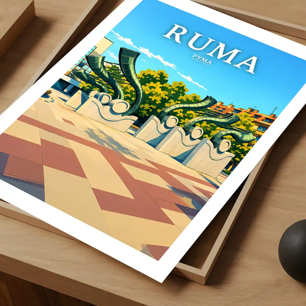 Poster Ruma - sremska ravnica