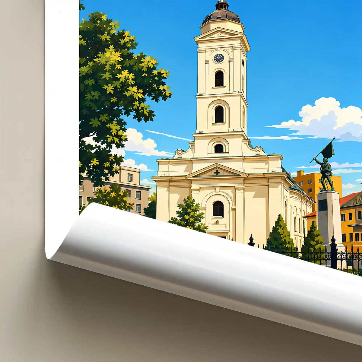 Poster Šabac - mačvanska ravnica