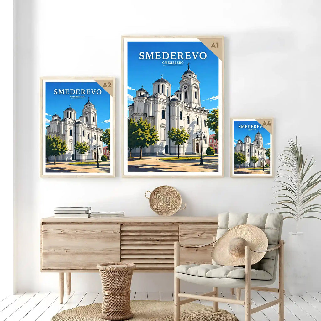 Poster Smederevo - srednjovekovna prestonica Dunava