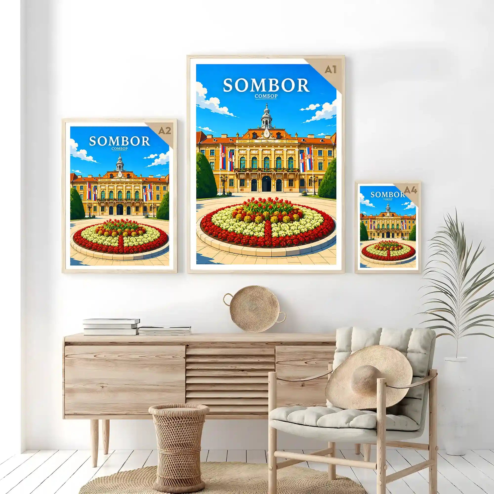 Poster Sombor - grad Bačke
