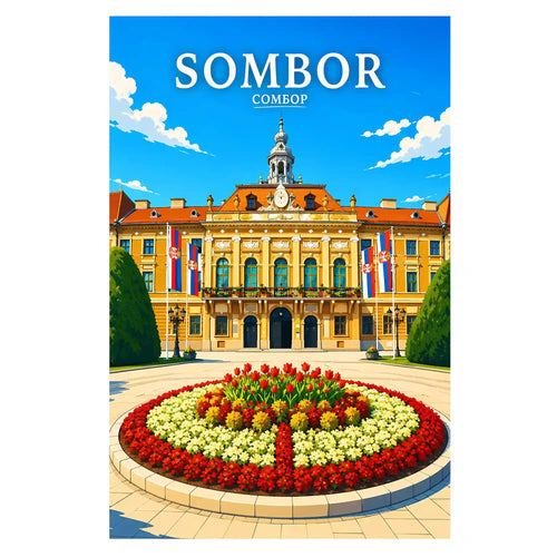 Poster Sombor - grad Bačke