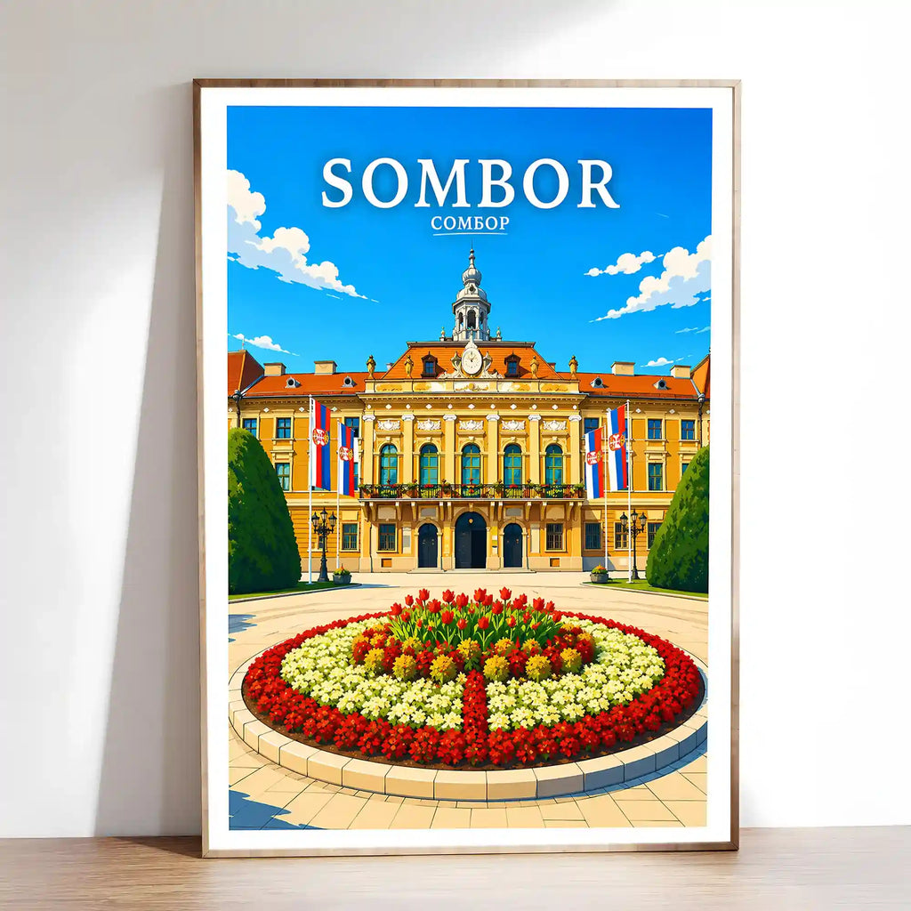 Poster Sombor - grad Bačke