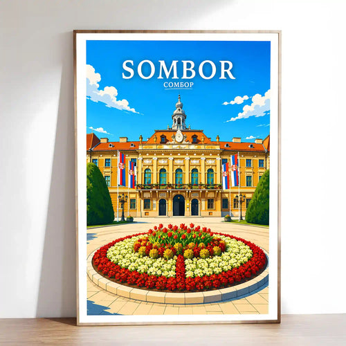 Poster Sombor - grad Bačke