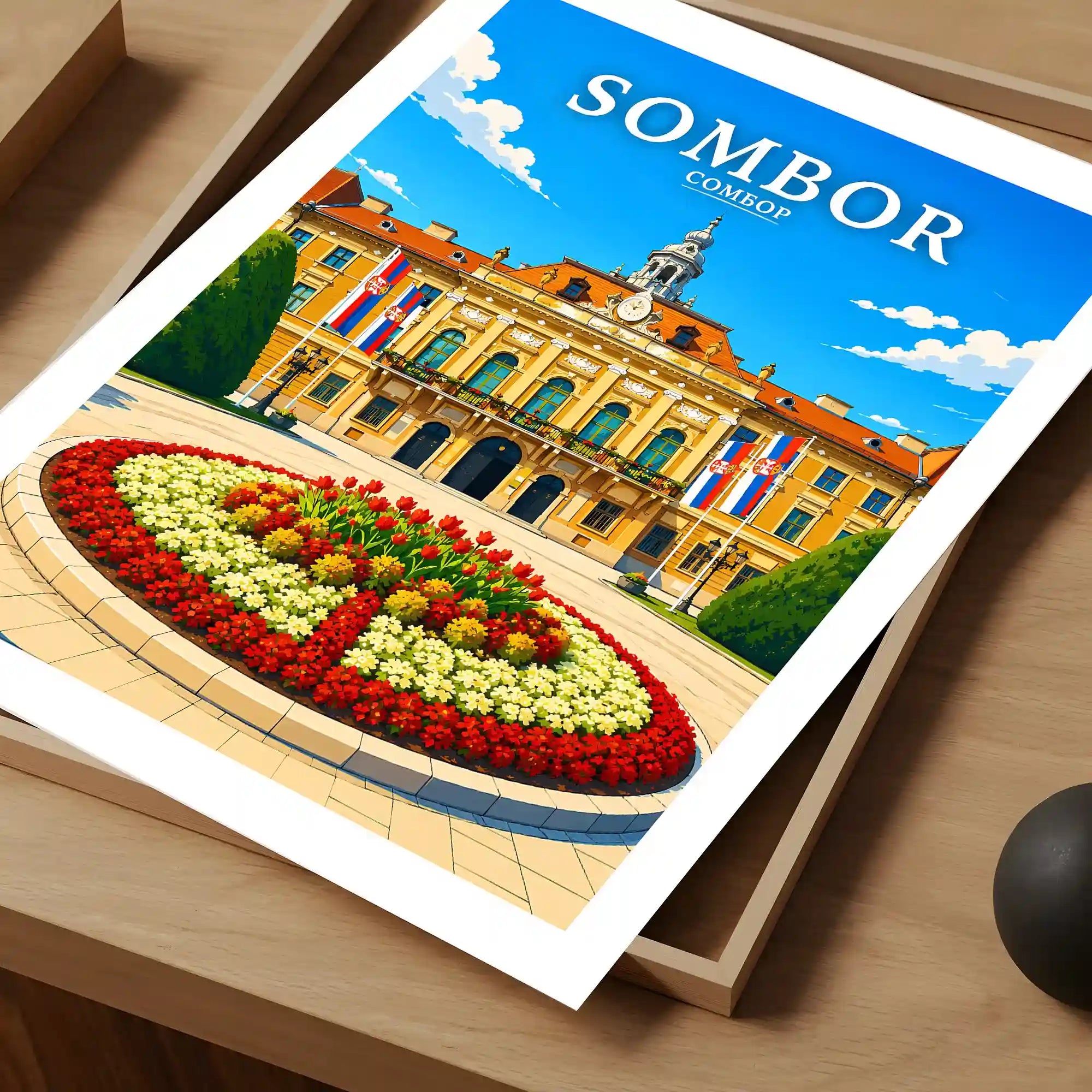 Poster Sombor - grad Bačke