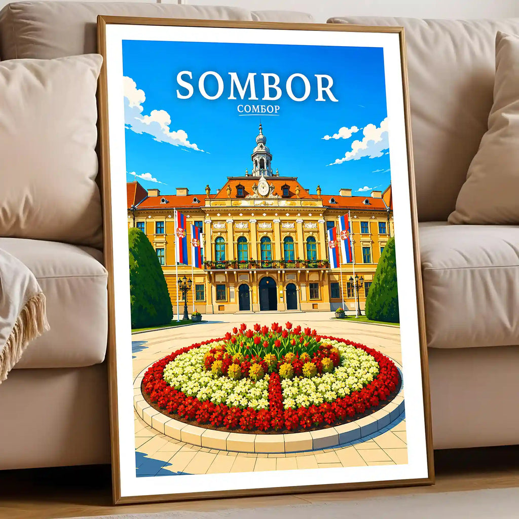 Poster Sombor - grad Bačke