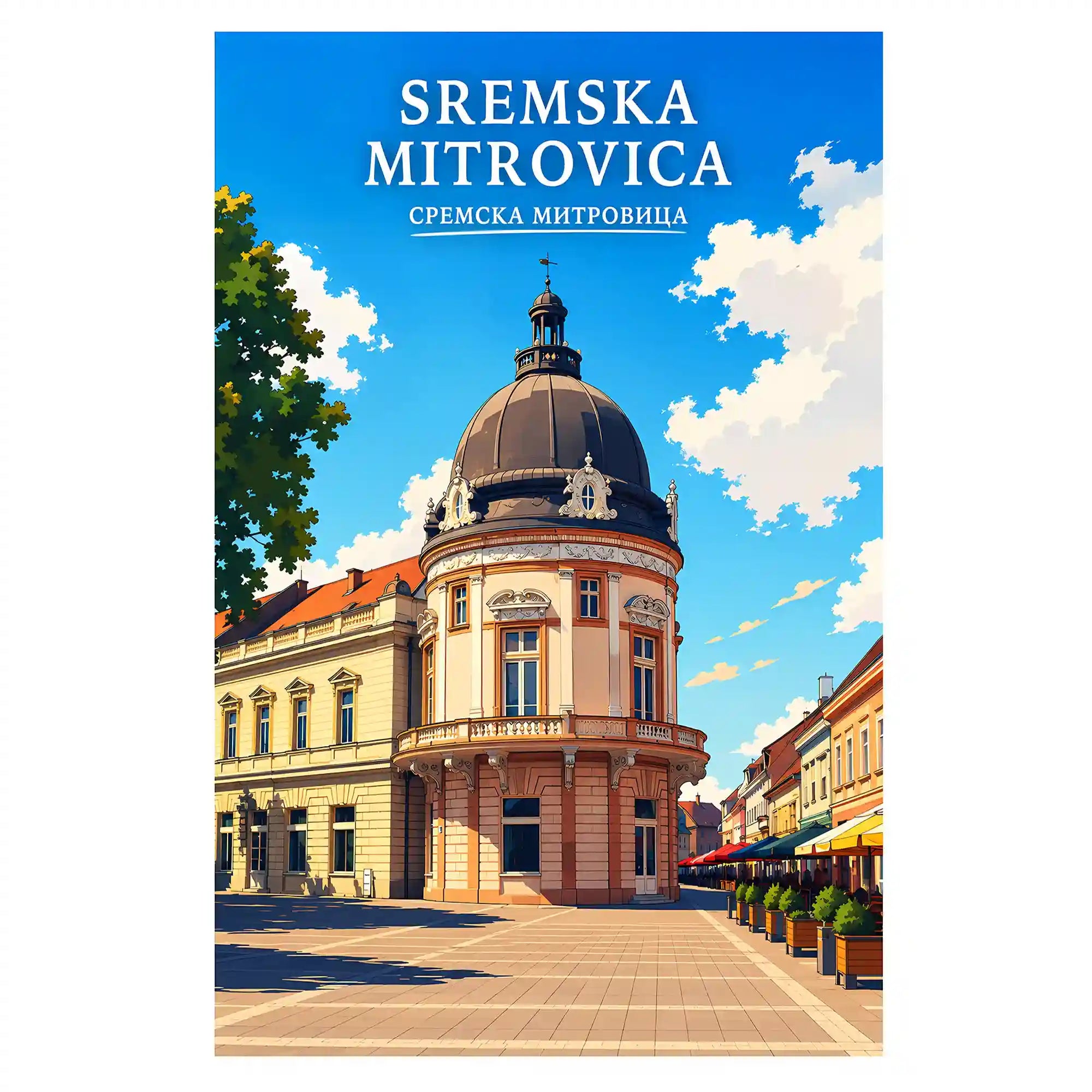 Poster Sremska Mitrovica - rimski Sirmijum