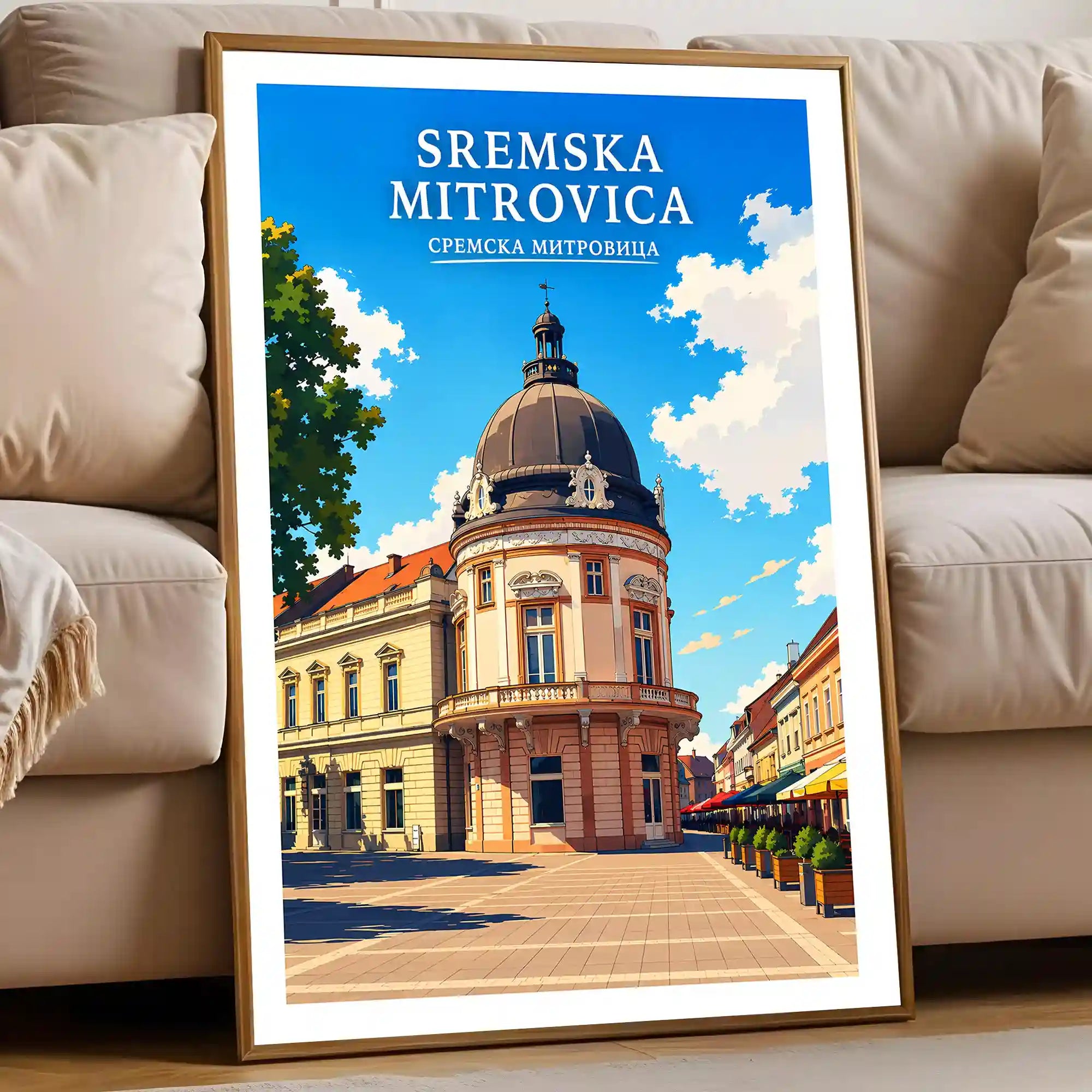 Poster Sremska Mitrovica - rimski Sirmijum