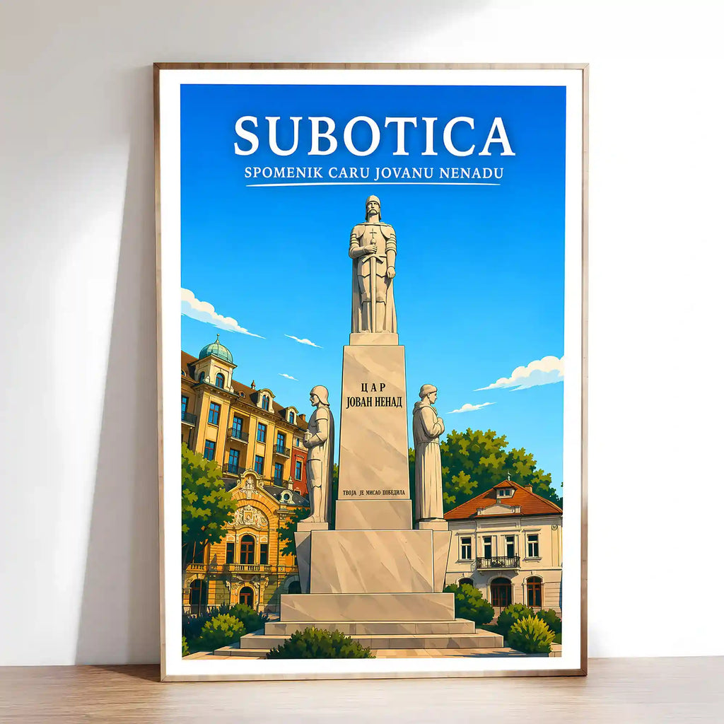 Poster-Subotica-Spomenik-caru-Jovanu-Nenadu_-ilustracija-srbija-grad_60_31