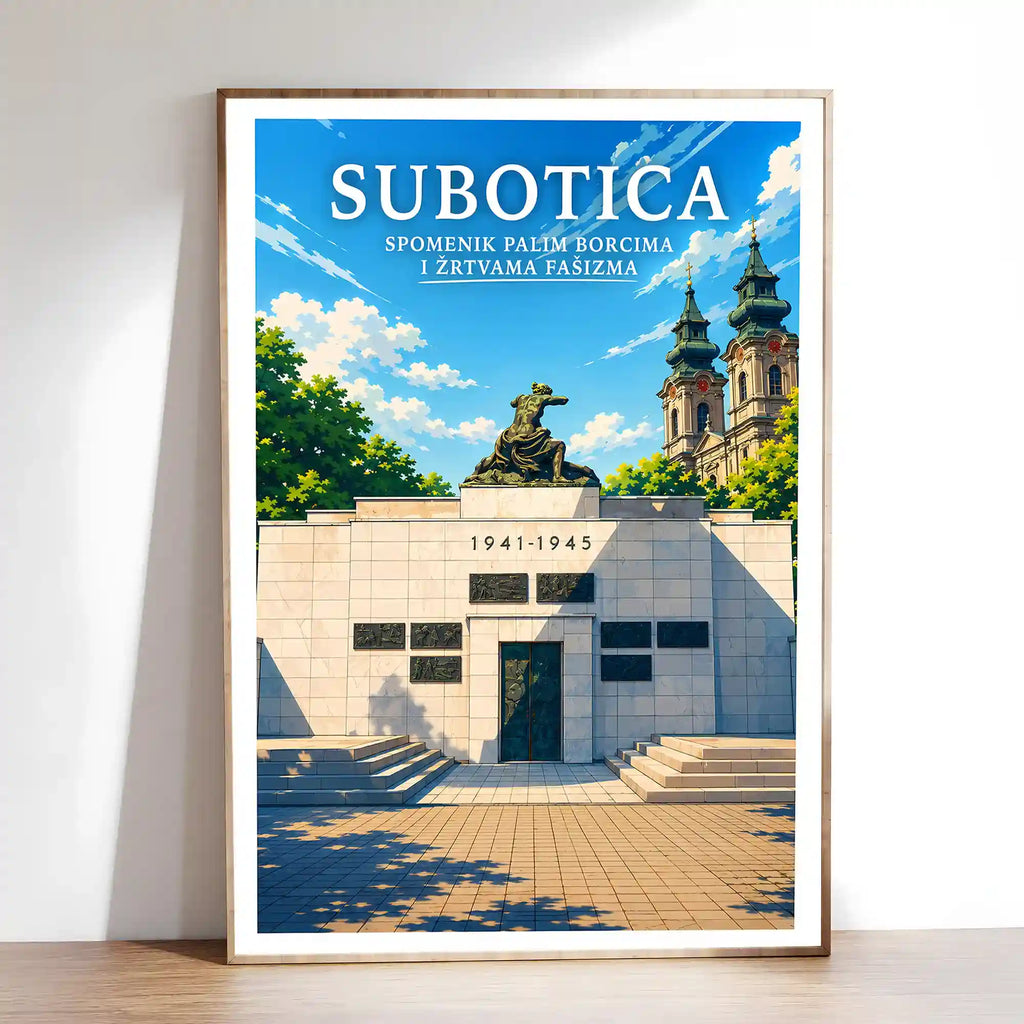 Poster-Subotica-Spomenik-palim-borcima-i-zrtvama-fasizma_-ilustracija-srbija-grad_61_45
