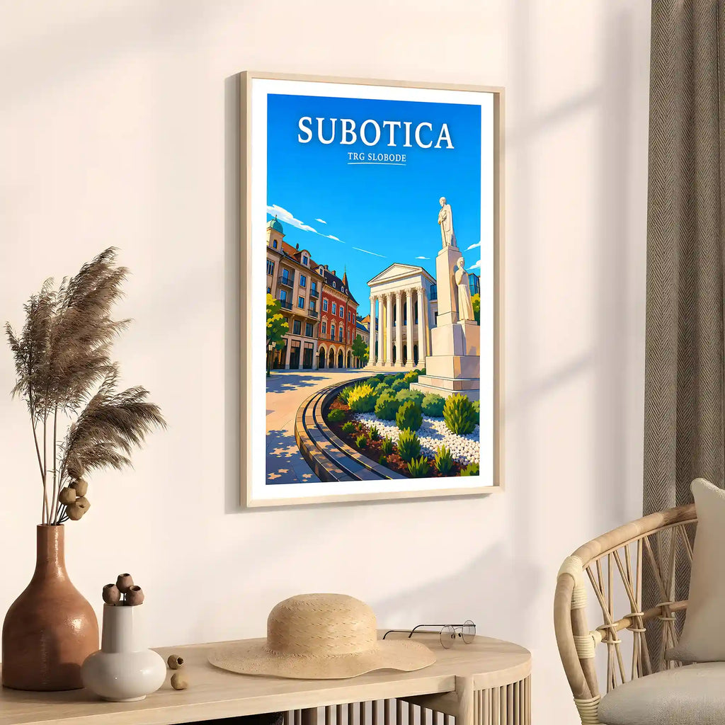 Poster-Subotica-Trg-slobode_-ilustracija-srbija-grad_94_60