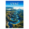 Poster Uvac - meandri reke Uvac