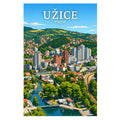 Poster Užice - reka Đetinja