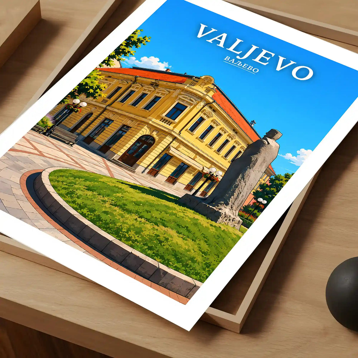 Poster Valjevo - grad Tešnjara