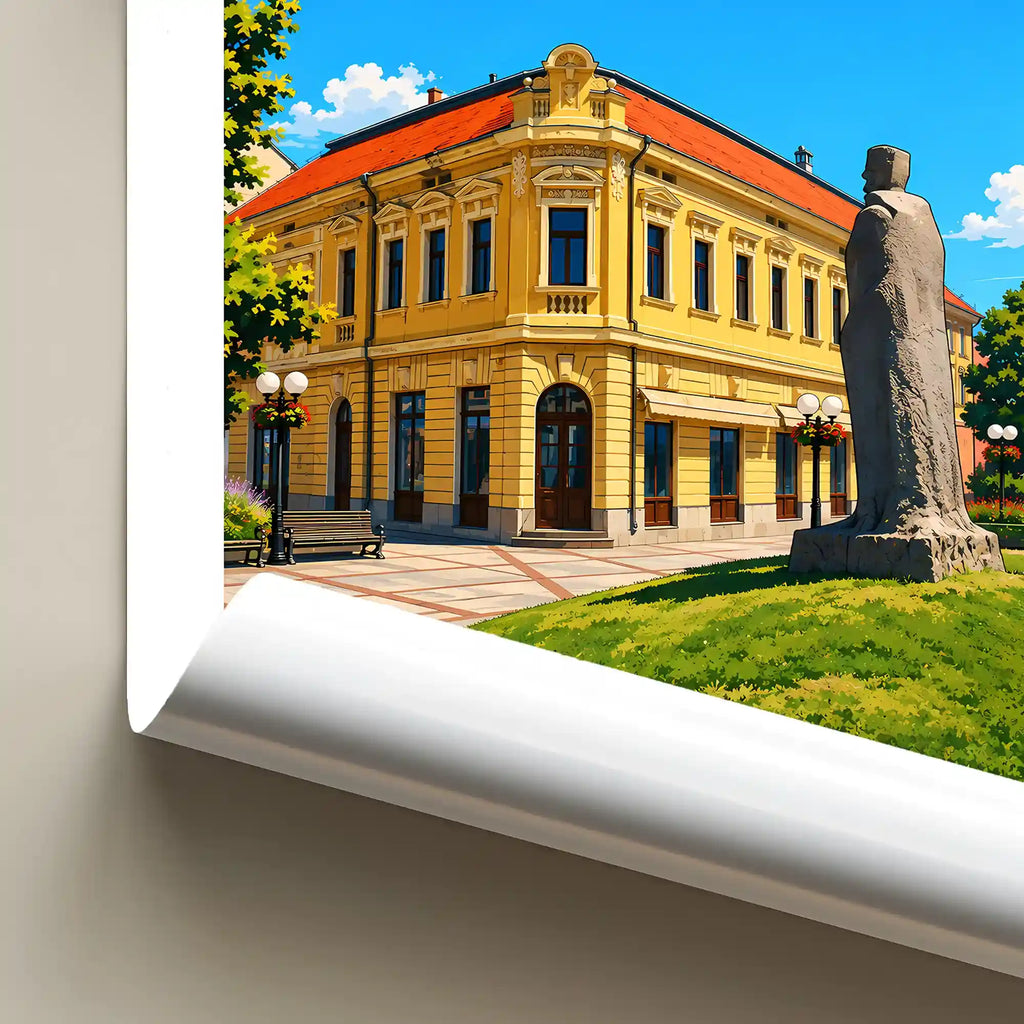 Poster Valjevo - grad Tešnjara