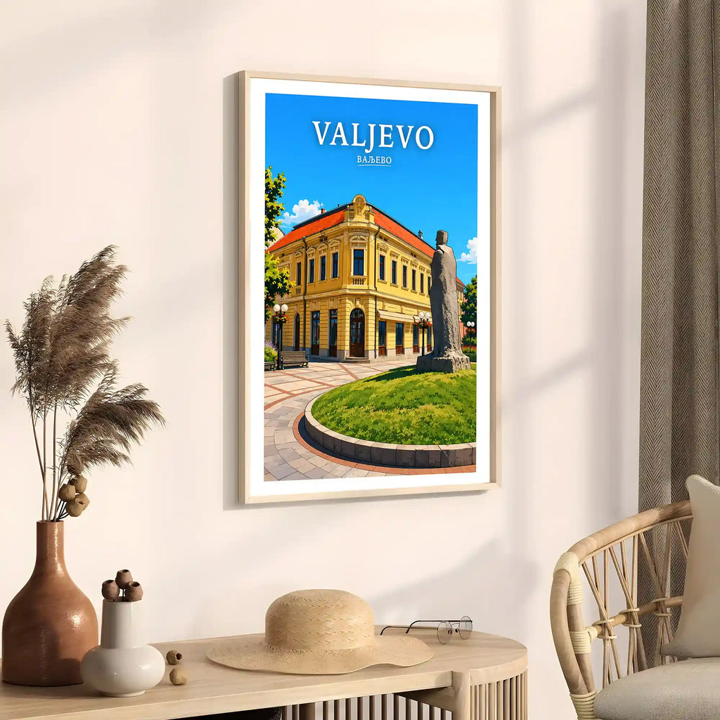 Poster Valjevo - grad Tešnjara