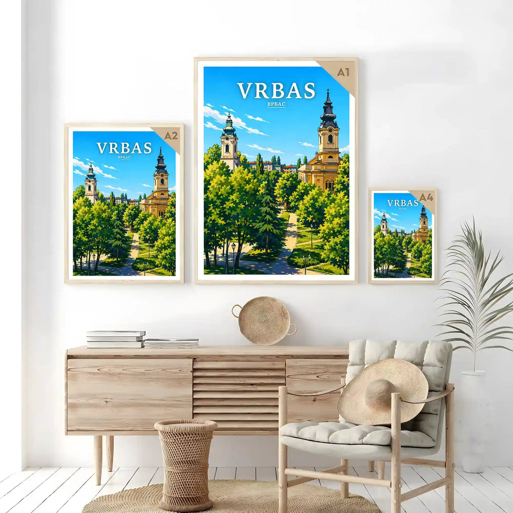 Poster Vrbas - bački kanal