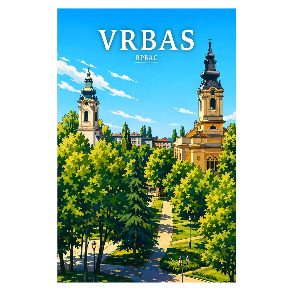 Poster Vrbas - bački kanal