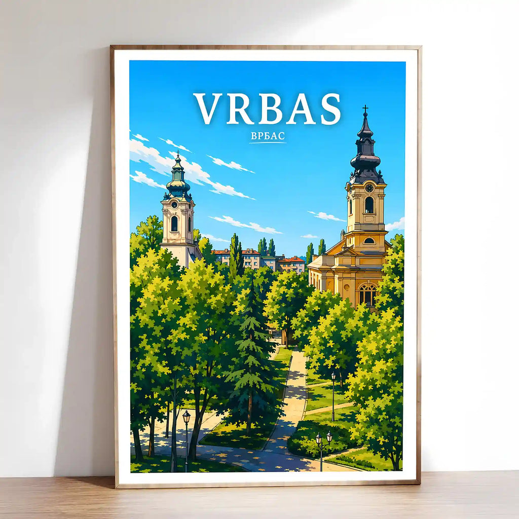 Poster Vrbas - bački kanal