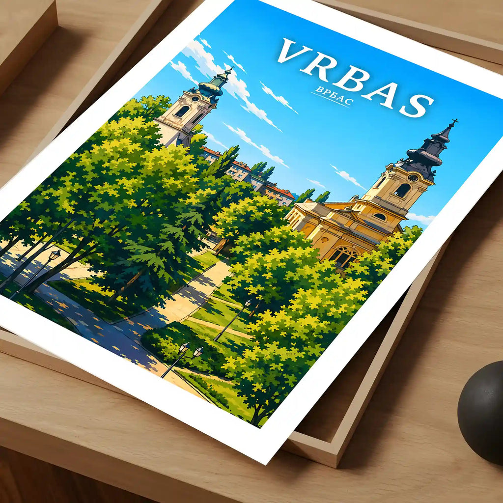 Poster Vrbas - bački kanal